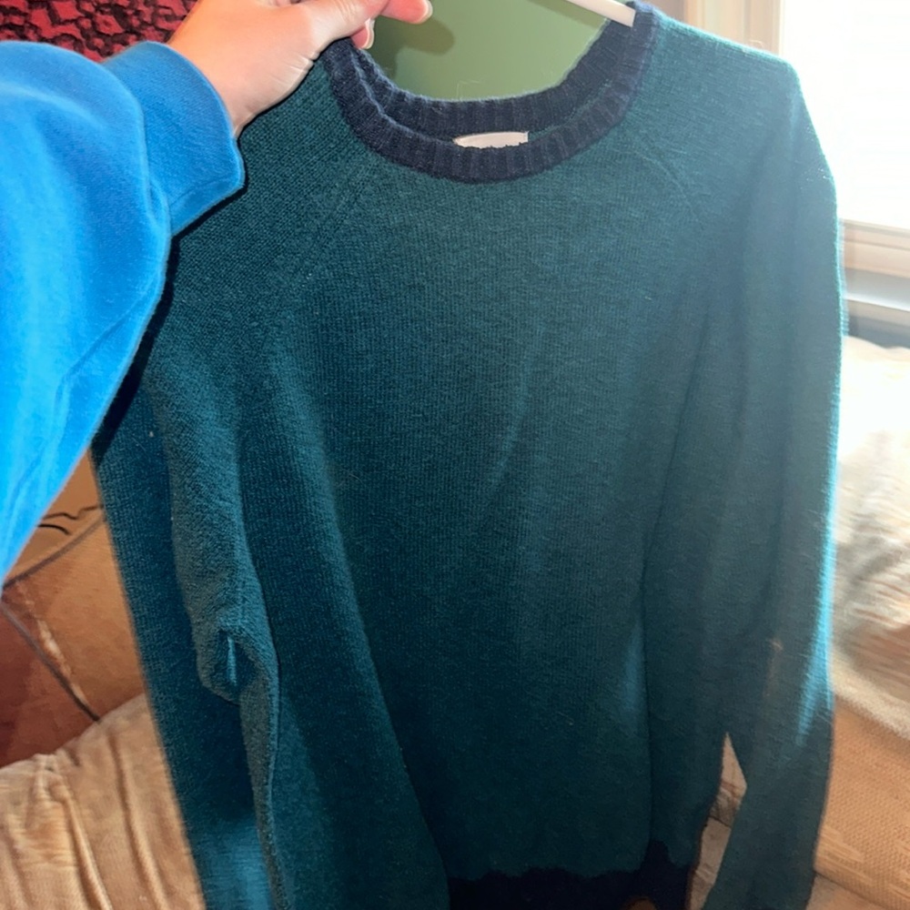 Old navy blue long sleeve shirt